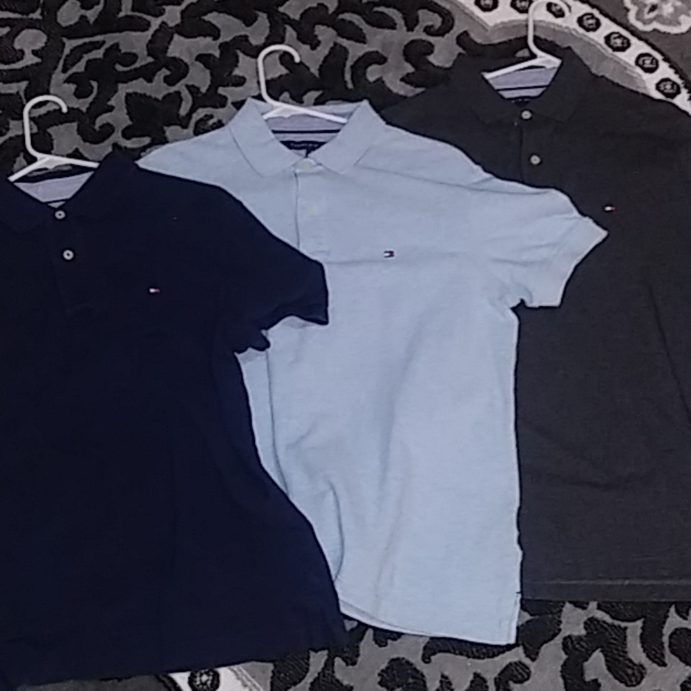 Tommy Hilfiger 3 polo lot